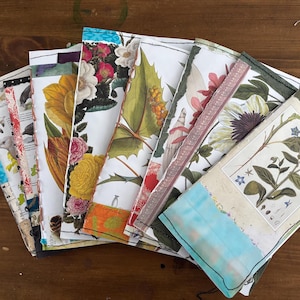 Quaderni fatti a mano da pagine di libri vintage, diari e diari spazzatura