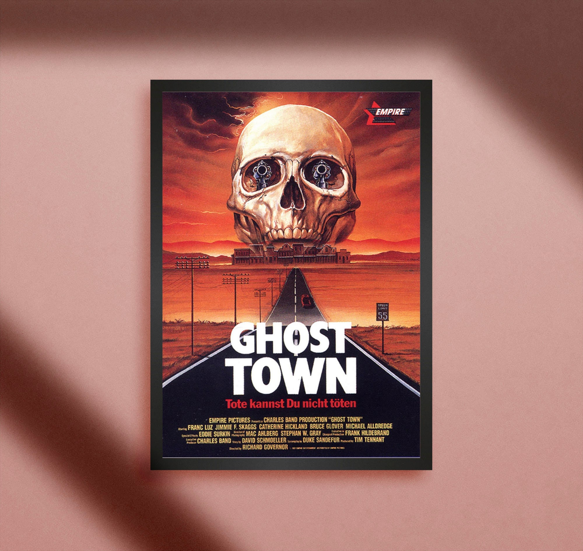 Ghost Town Movies Digital Poster Printable Poster Wall Etsy