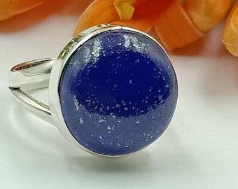 Lapis Lazuli ring, Sterling Silver Lapis Ring, Silver Lapis ring, gemstone ring, 925 silver ring, Lapis Lazuli silver ring, blue ring