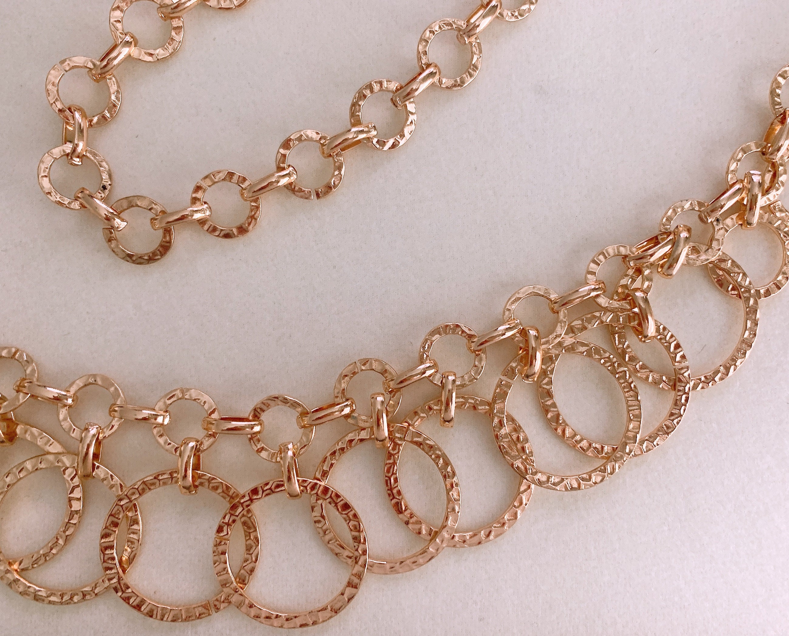 Plus Size Customized O Ring Chain Belt Etsy