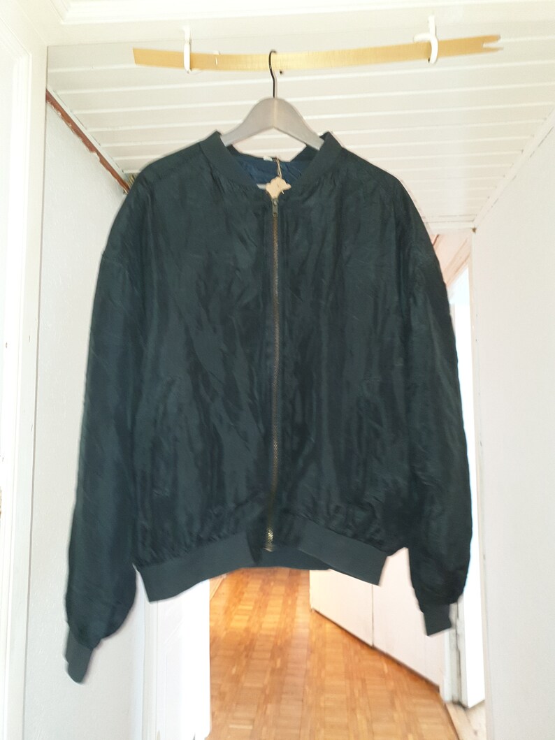 Vintage Seide Bomber