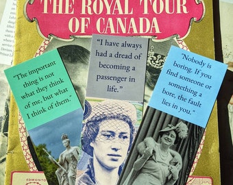 Trio of Royal Women Quote Bookmarks