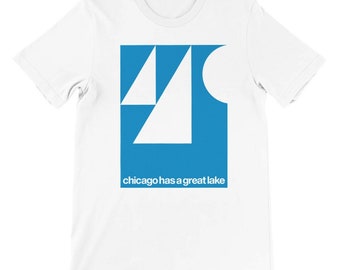 Chicago Has a Great Lake By John Massey Premium Unisex Crewneck T-shirt