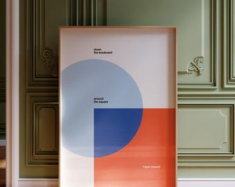 Logan Square Print *Chicago Cultural Communication Project*
