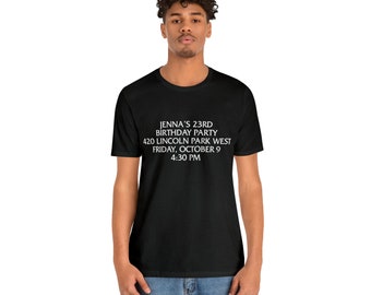 Law and Order Location T Shirt [Custom]
