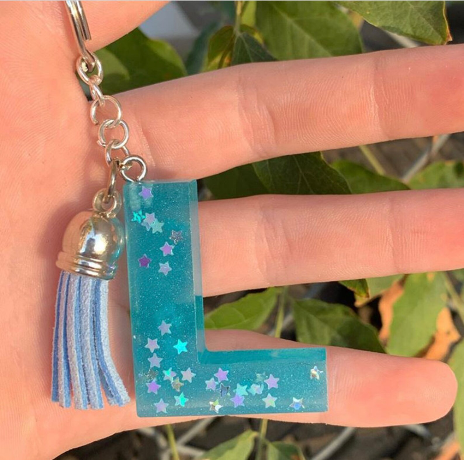 Resin keychains with tassels custom resin keychain resin Etsy