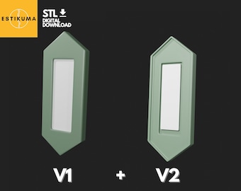 Boba Fett - Chest Plate Diamond (Only) - 3D model - STL (digital download)