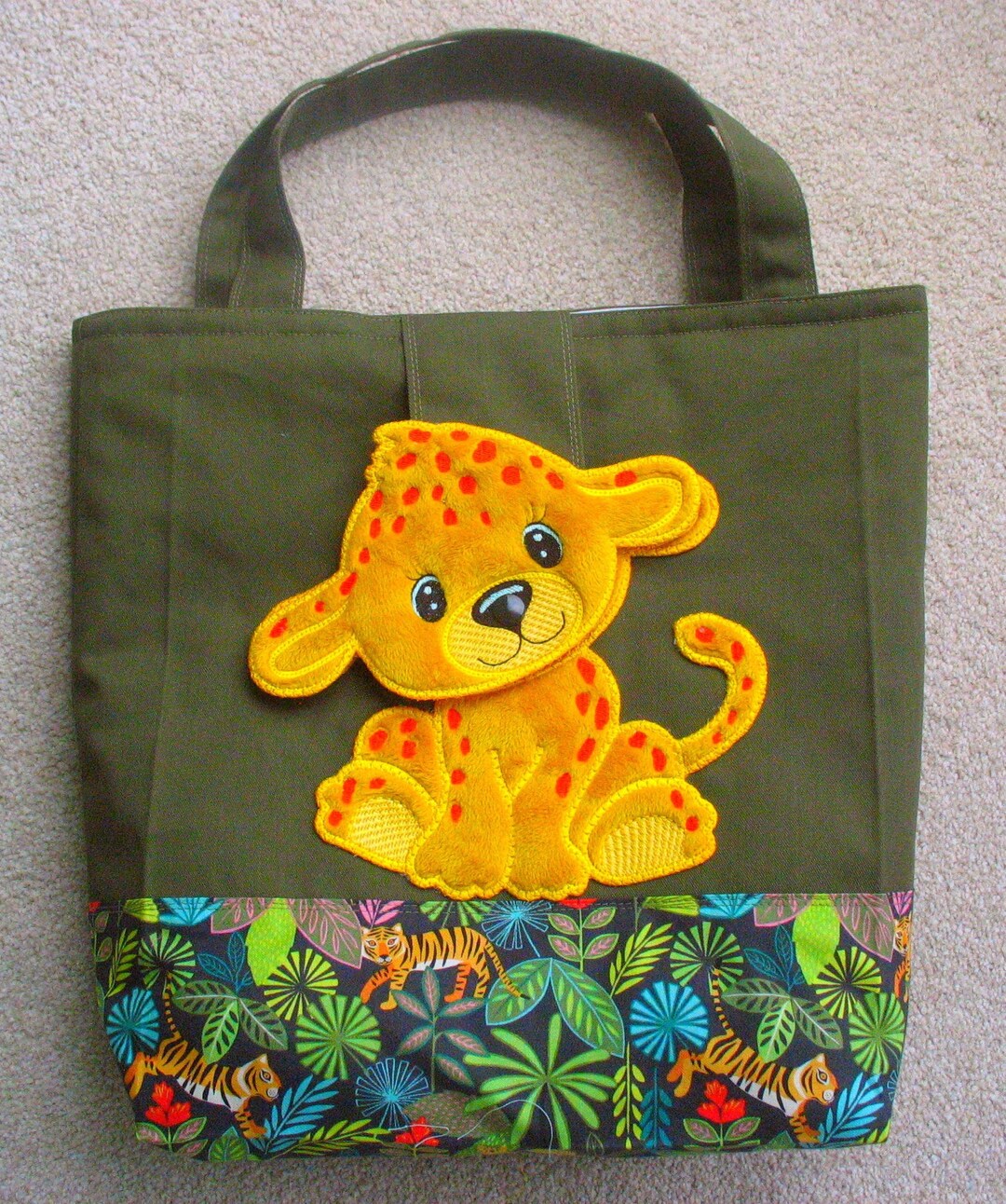 Appliqued Animal Bags. Children's Bags. Etsy