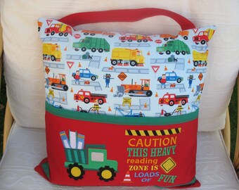 reading pillows etsy