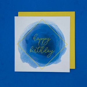 Cartão de feliz aniversário