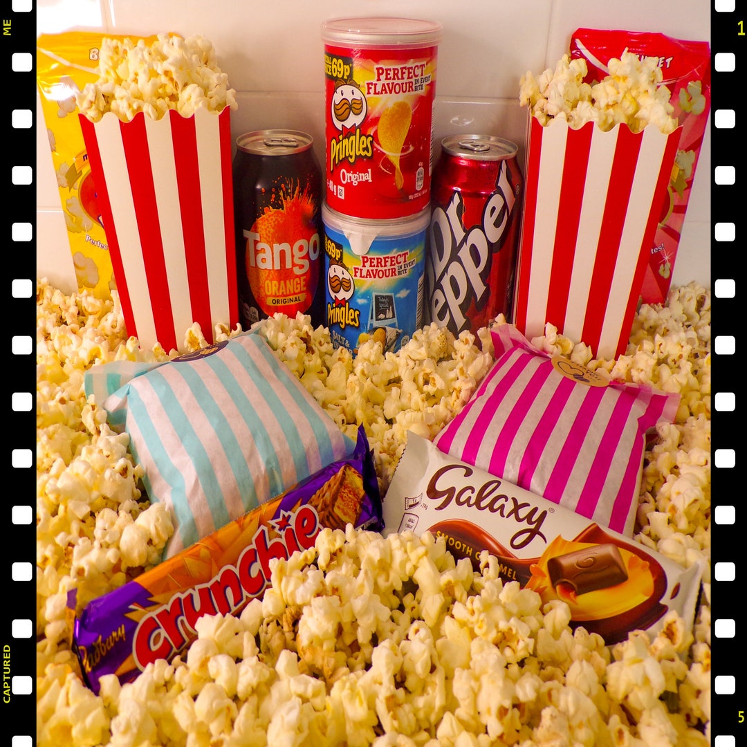 Snack Time - Take advantage of the ultimate movie-date combo this