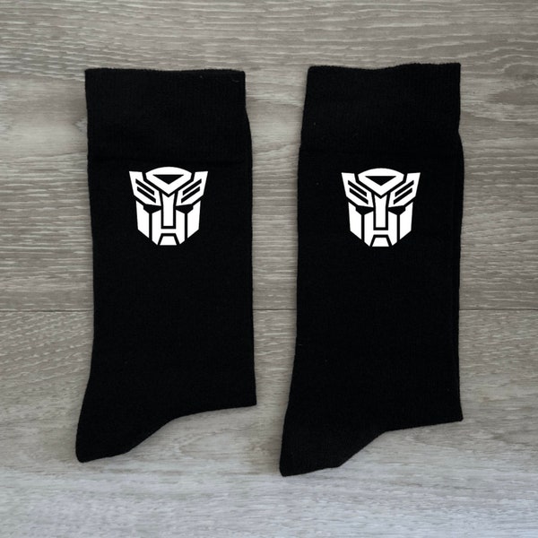 Autobot Transformers logo gift socks