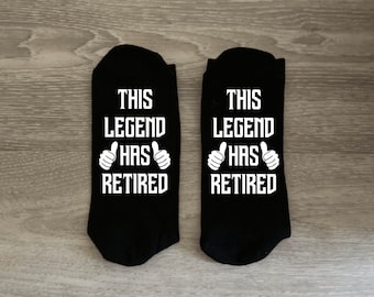 Retirement Socks Gift Socks Funny Socks