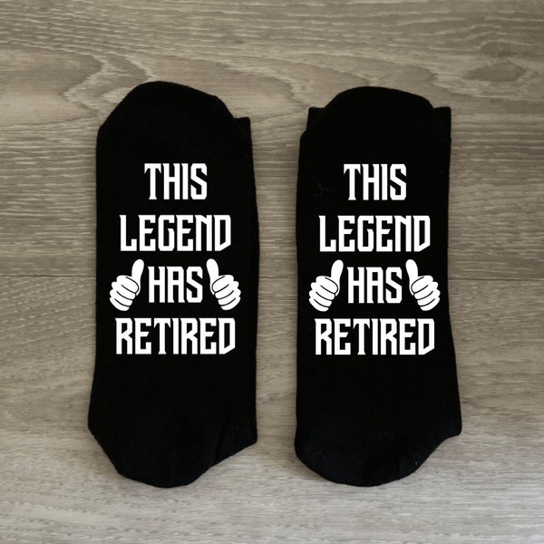 Retirement Socks Gift Socks Funny Socks