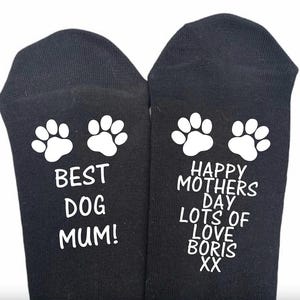 Beste Hundemama Muttertagsgeschenk Socken