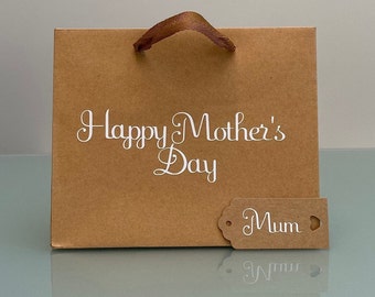 Personalised Mother's Day Gift Bag/Personalised Birthday Gift Bag / Personalised Gift/Personal Keepsake / Wedding Gift Bag / Luxury Gift Bag