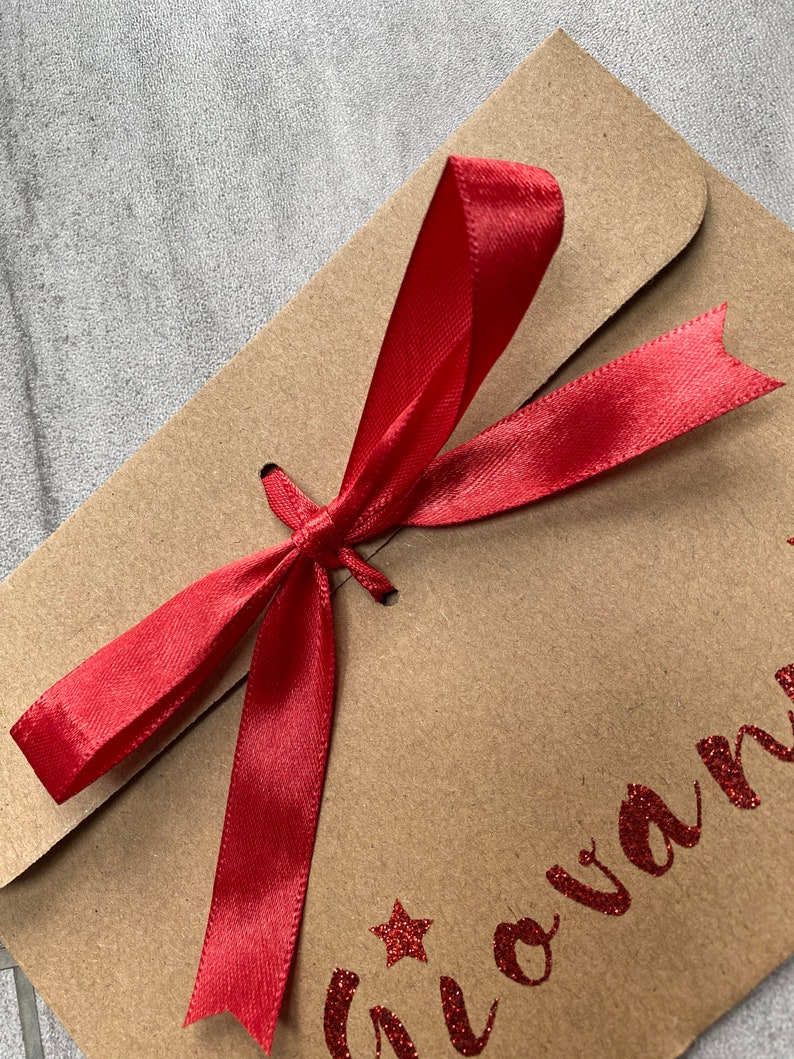 Personalised Money wallets/gift card Etsy