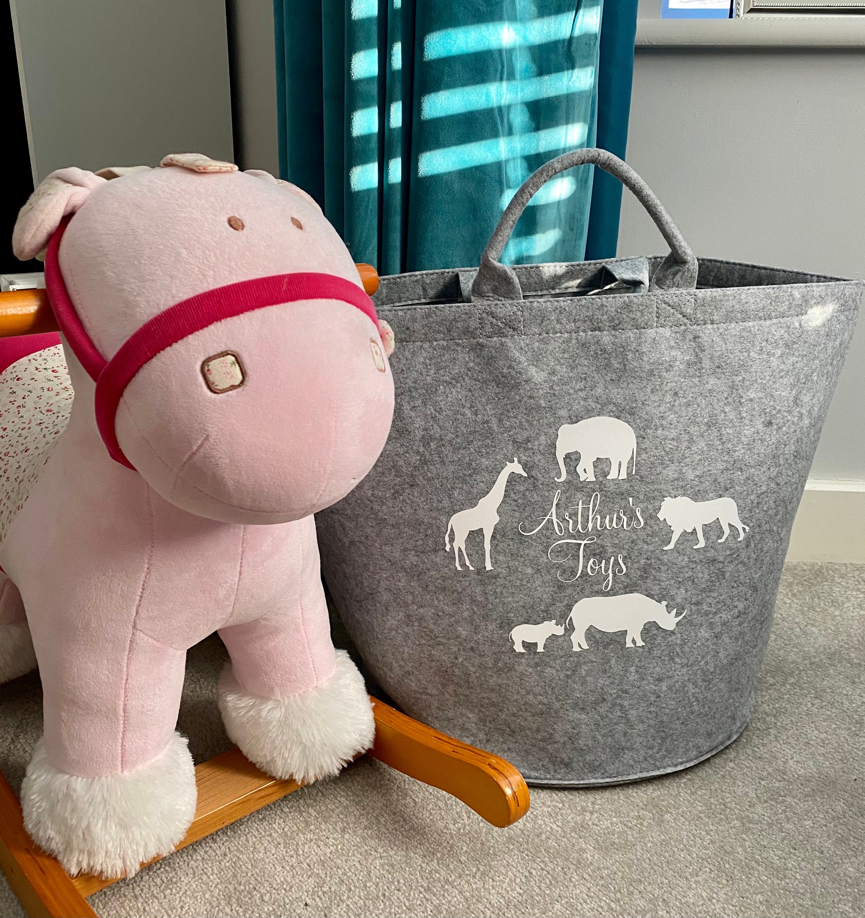 Childrens Toy Storage Basket Kids Baby Nursery Storage Idea Etsy UK