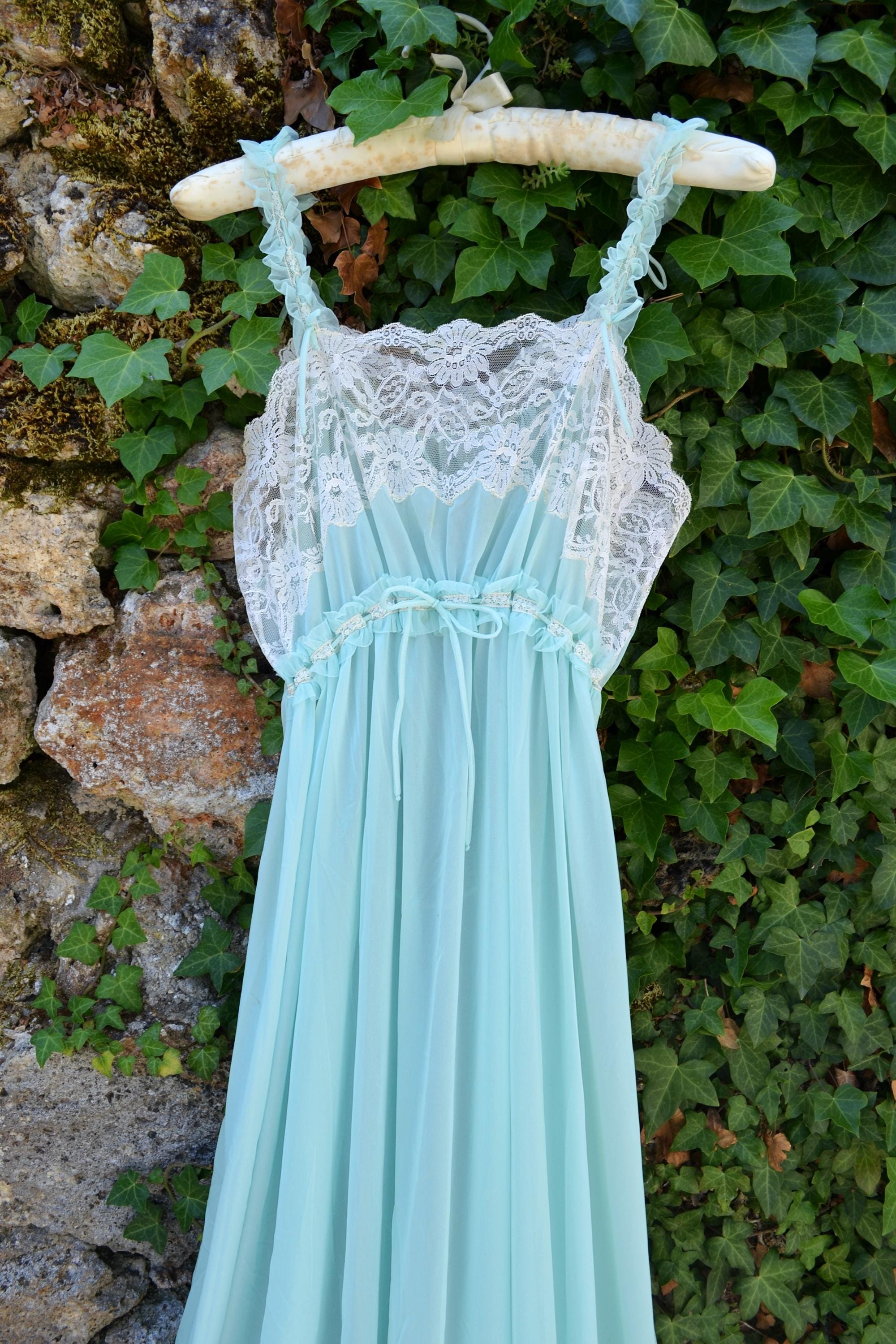 1960s Vintage Ethereal Dreamy Slip Dress / Lingerie / Nightdress - Etsy
