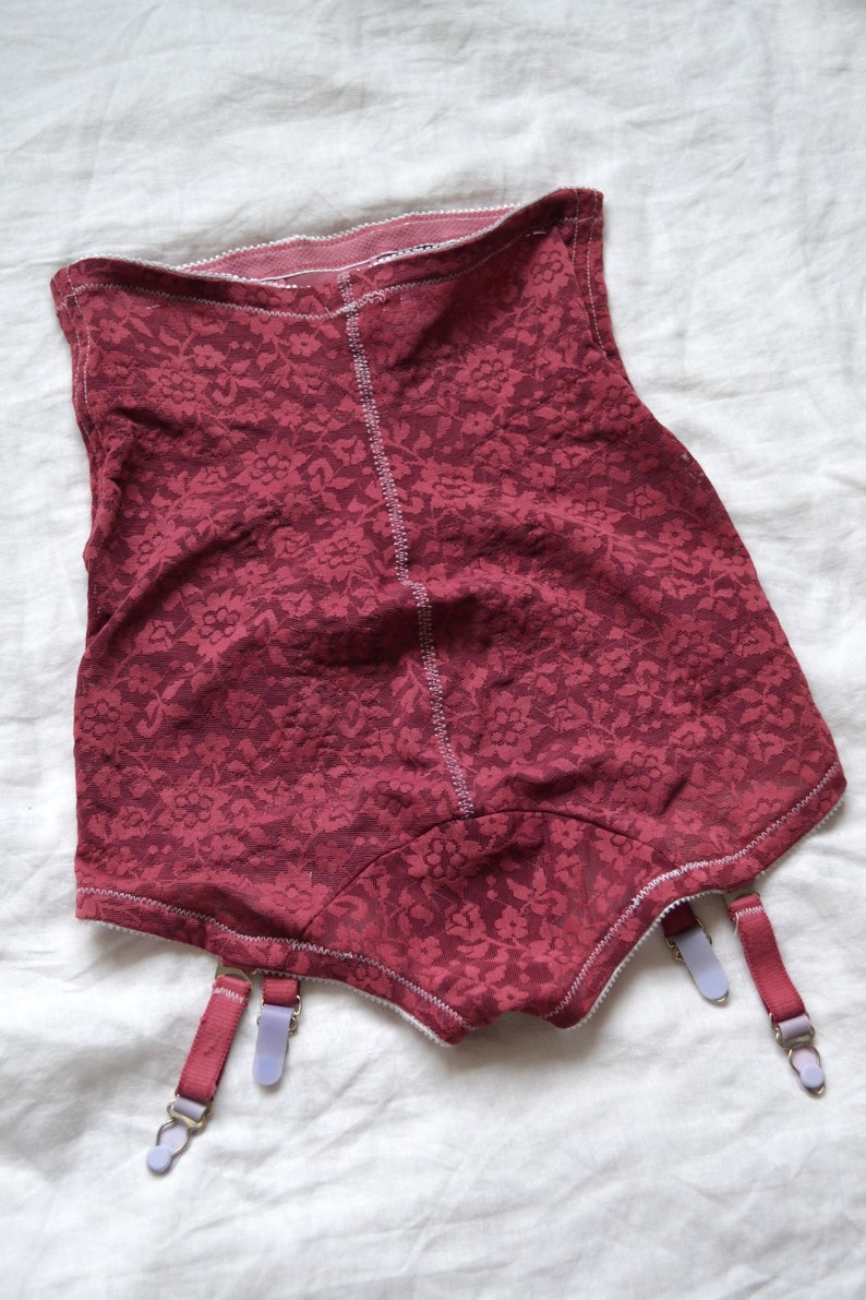 High Waisted Garter Panties / Shapewear, Girdle Etsy