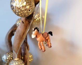 Disney Toy Story Bullseye Dekoracja świąteczna Figurka, Bombka ozdobna, Dekoracje świąteczne Disney, Prezenty dla niej, Prezenty świąteczne, Dekoracja
