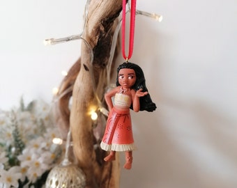 Disney Moana Christmas Decoration Figure, Hanging Ornament Bauble, Disney Christmas Decorations, Gifts For Her, Christmas Gifts, Decor