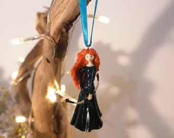 Disney Brave Merida Christmas Decoration, Hanging Ornament Bauble, Disney Christmas Decorations, Christmas Baubles, Gifts For Her, Decor