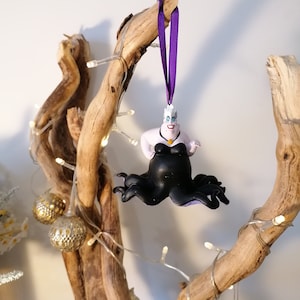 Disney kleine Meerjungfrau Ursula Weihnachtsdeko Figur, Ornament Kugel, Disney Weihnachtsdekoration, Geschenke für Sie, Weihnachtskugeln