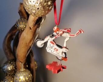 Disney Toy Story Duke Caboom Christmas Decoration Figure, Ornament Bauble, Disney Christmas Decorations, Gifts For Her, Christmas Tree Decor