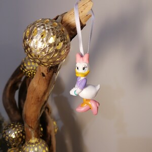 Disney Daisy Duck Christmas Decoration Figure, Hanging Ornament Bauble, Disney Christmas Decorations, Gifts For Her, Decor, Mickey Mouse
