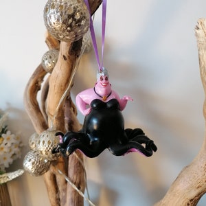 Disney Kleine Meerjungfrau Ursula Weihnachtsdekoration Figur, Ornament Christbaumkugel, Disney Weihnachtsdekoration, Geschenke für sie, Christbaumkugeln
