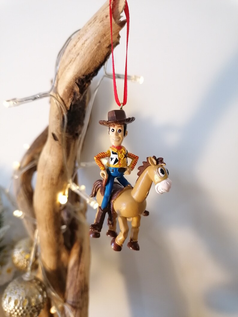 Disney Toy Story Woody Christmas Decoration Figure Ornament Etsy