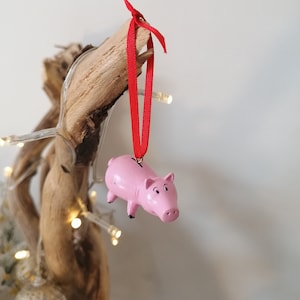 Disney Toy Story Hamm Pig Christmas Decoration Figure, Hanging Ornament Bauble, Disney Christmas Decorations, Gifts For Her, Christmas Gifts