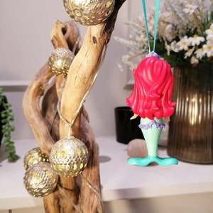 Disney Little Mermaid Ariel Christmas Decoration Figure, Ornament, Disney Christmas Decorations, Gifts For Her, Christmas Baubles, Dolls image 7
