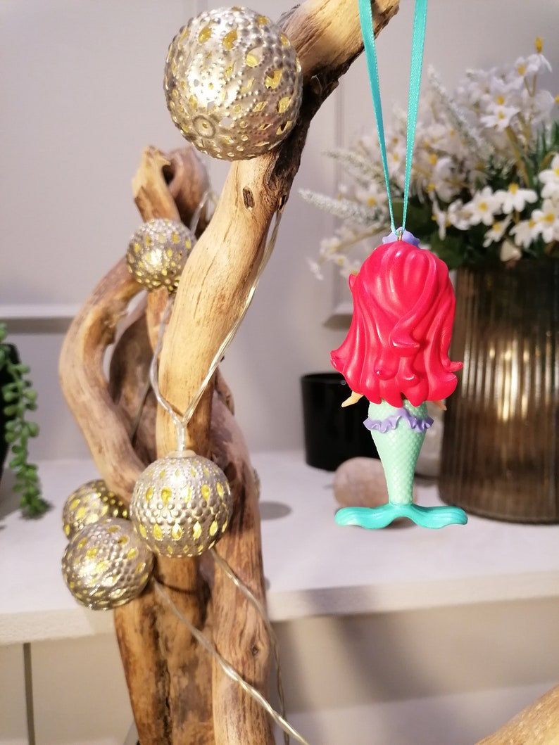 Disney Little Mermaid Ariel Christmas Decoration Figure, Ornament, Disney Christmas Decorations, Gifts For Her, Christmas Baubles, Dolls image 7