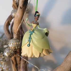 Disney Princess And The Frog Tiana Christmas Decoration Figure, Ornament, Disney Christmas Decorations, Gifts For Her, Christmas Baubles