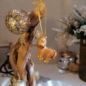 Disney Beauty And The Beast Horse Christmas Decoration Figure, Ornament, Disney Christmas Decorations, Gifts For Her, Christmas Baubles