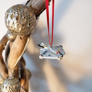 Disney Star Wars Republic Space Ship Christmas Decoration Figure, Ornament Bauble, Christmas Decorations, Gifts For Her, Christmas Gifts
