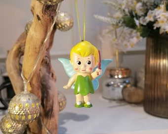 Disney Peter Pan Tinkerbell Christmas Decoration Figure, Ornament Bauble, Disney Christmas Decorations, Gifts For Her, Christmas Baubles