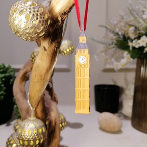 Tourist Attractions London Big Ben Christmas Decoration Figure, Ornament, Disney Christmas Decorations, Gifts For Him, Baubles, Landmarks