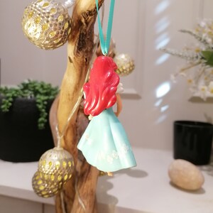 Disney Little Mermaid Ariel Christmas Decoration Figure, Ornament, Disney Christmas Decorations, Gifts For Her, Christmas Baubles, Dolls image 7
