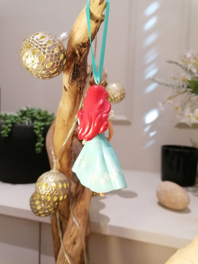 Disney Little Mermaid Ariel Christmas Decoration Figure, Ornament, Disney Christmas Decorations, Gifts For Her, Christmas Baubles, Dolls image 7
