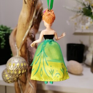 Disney Frozen Elsa Christmas Decoration Figure, Ornament Bauble, Disney Christmas Decorations, Gifts For Her, Christmas Baubles, Dolls, Anna image 5