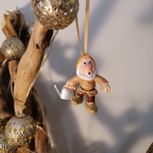 Disney Snow White And The Seven Dwarfs Christmas Decoration Figure, Ornament Bauble, Disney Christmas Decorations, Gifts For Her, Decor