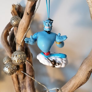 Disney Aladdin Genie Christmas Decoration Figure, Hanging Ornament Bauble, Disney Christmas Decorations, Gifts For Her, Christmas Baubles