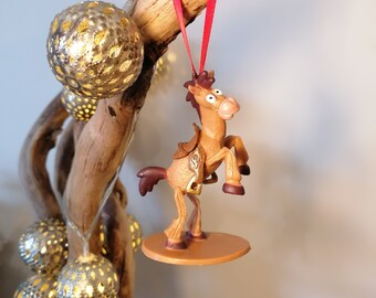 Disney Toy Story Bullseye Dekoracja świąteczna Figurka, Bombka ozdobna, Dekoracje świąteczne Disney, Prezenty dla niej, Prezenty świąteczne, Dekoracja
