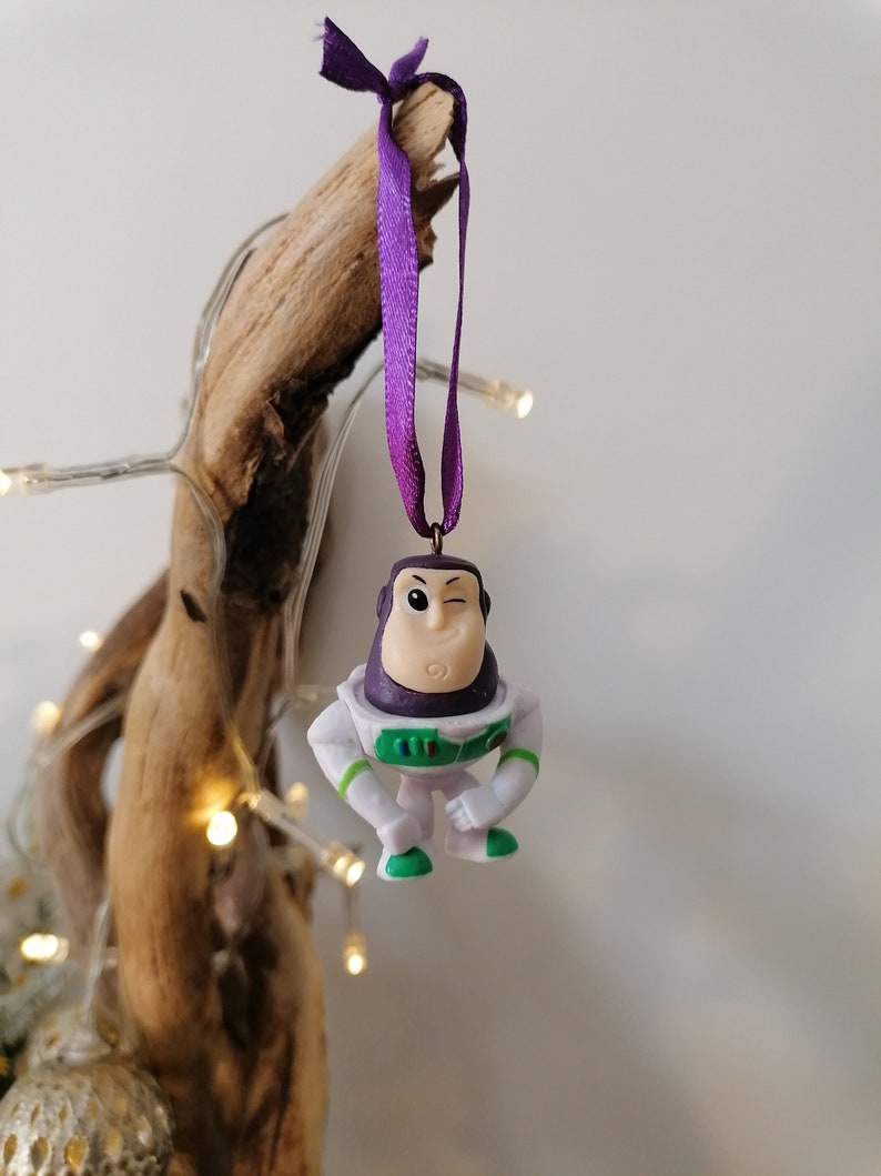 Disney Toy Story Buzz Lightyear Christmas Decoration Figure, Ornament Bauble, Disney Christmas Decorations, Gifts For Her, Christmas Baubles image 3