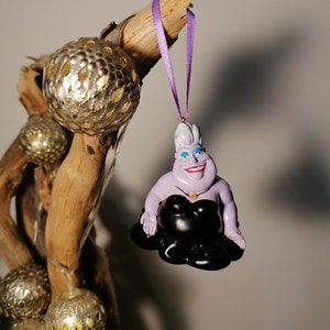 Disney Kleine Meerjungfrau Ursula Weihnachtsdekoration Figur, Ornament Christbaumkugel, Disney Weihnachtsdekoration, Geschenke für sie, Christbaumkugeln
