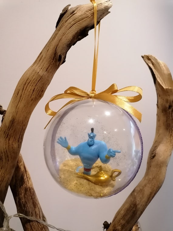 Disney Aladdin Genie Christmas Decoration Figure, Ornament Bauble