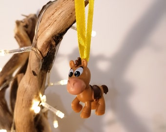 Disney Toy Story Bullseye Horse Dekoracja świąteczna Figurka, Bombka ozdobna, Dekoracje świąteczne Disney, Prezenty dla niej, Bombki świąteczne